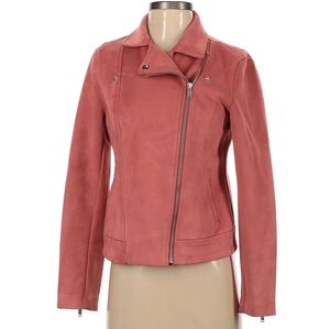 Old Navy Coral Moto Jacket XS